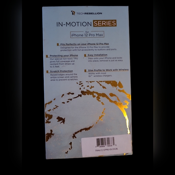 Tech Rebellion iPhone 12 Pro Max Phone Case - Picture 2 of 2